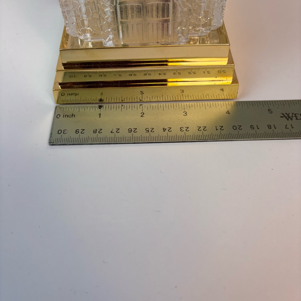 Vintage Musical Light Up Silent Night Church 90's Christmas Glass Collectible - Picture 15 of 15